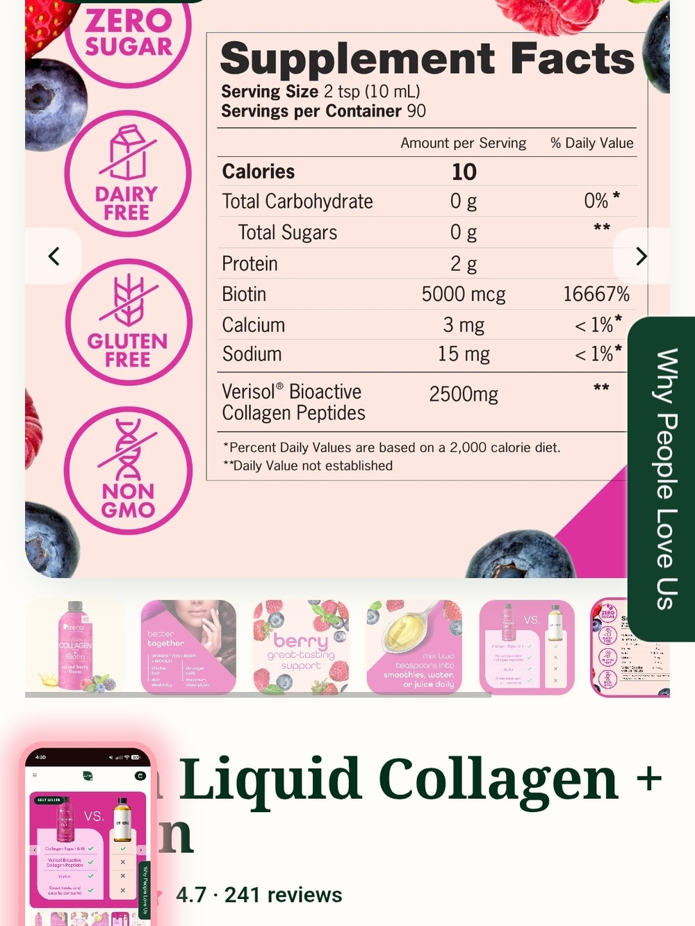Zena Liquid Collagen - Picture 5 of 5
